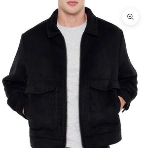 Forever 21 21
ZIP-UP TRUCKER JACKET size xxl black BNWT